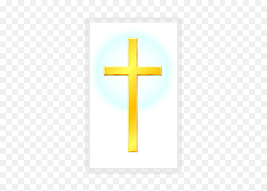 Download Gold Cross - Christian Cross Emoji,Gold Cross Png