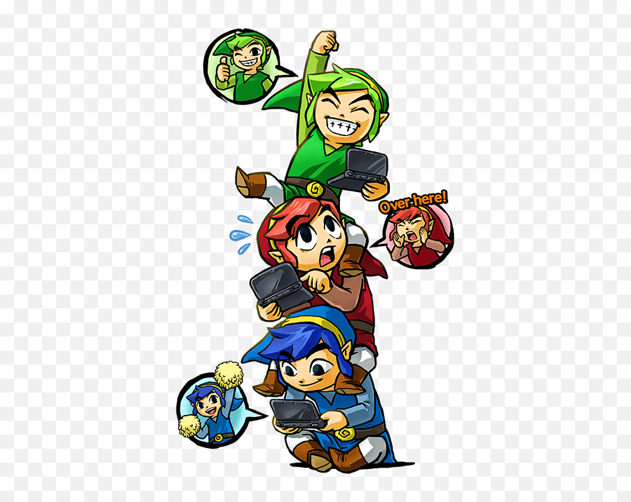 The Legend Of Zelda Tri Force Heroes Characters - Tv Tropes Legend Of Zelda Triforce Heroes Emoji,Triforce Png