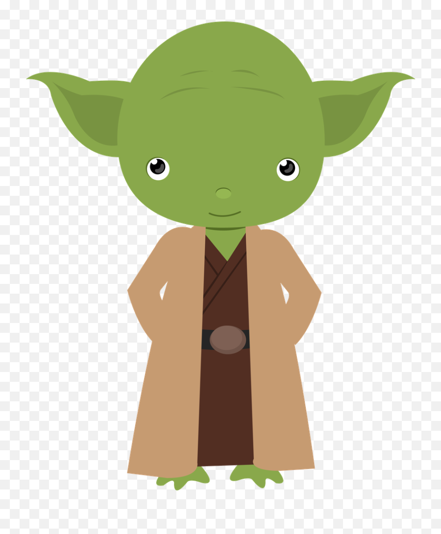 Download Clip Art Transparent Baby Yoda - Star Wars Yoda Cute Png Emoji,Star Wars Clipart