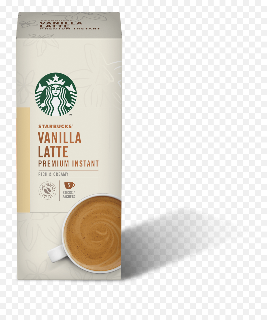 Instant Starbucks Latte Starbucks At Home - Starbucks Emoji,Starbuck Coffee Logo
