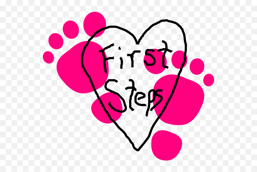 Library Of Baby Heart Graphic Transparent Stock Png Files - Clipart Baby First Step Emoji,Baby Feet Clipart