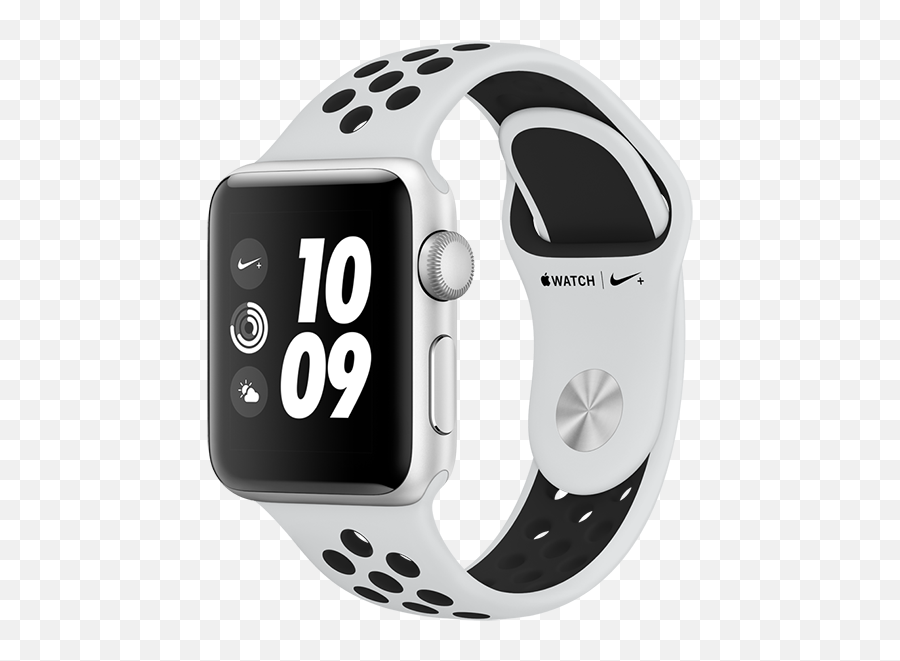 Download Apple Watch Nike - Apple Watch Series 3 Nike White Emoji,Apple Watch Png