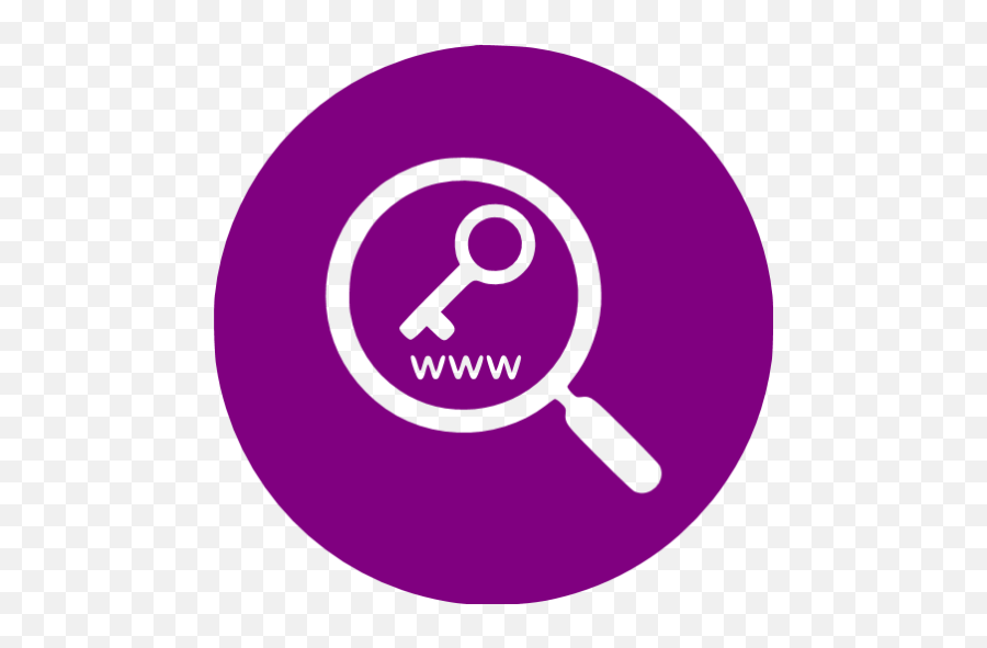 Purple Keyword Research 2 Icon - Free Purple Seo Icons Emoji,Research Icon Png