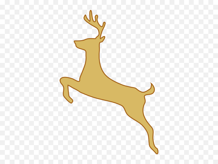 John Deere Logo Deer - Outline John Deere Logo Clipart Emoji,John Deere Logo