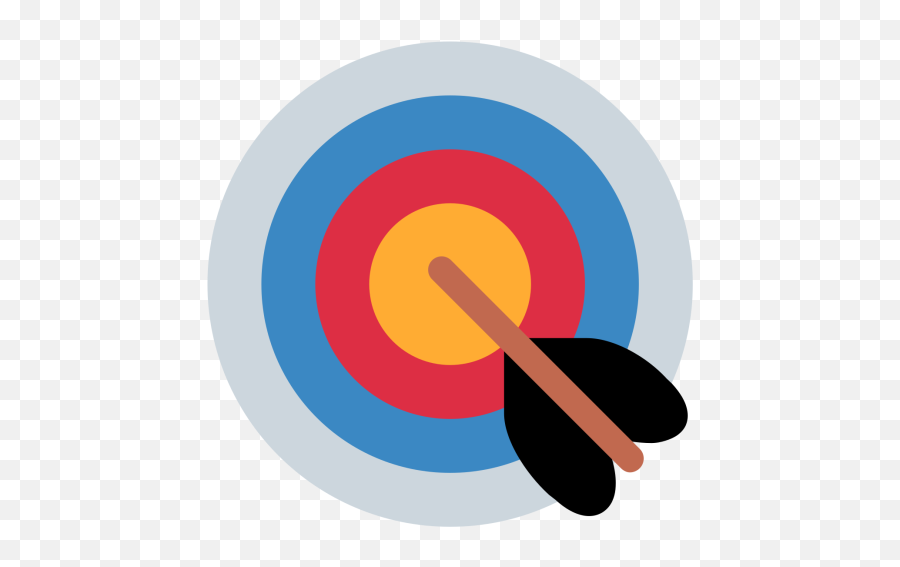 Direct Hit Archery Goal Target Mission Icon - Hit Emoji,Target Icon Png