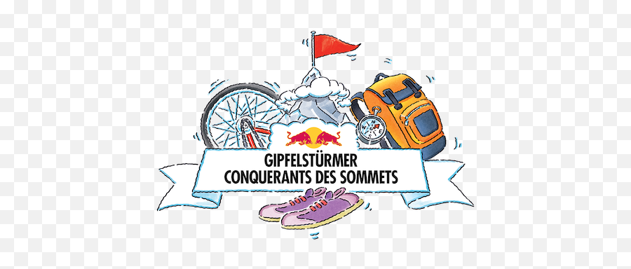 Red Bull Gipfelstürmer Ride Emoji,Bull Riding Logo