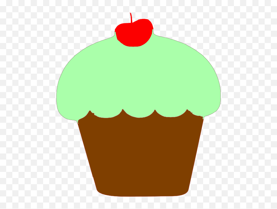 Orange Birthday Cupcake Clip Art - Cupcake Clipart Same Cupcakes Clipart Emoji,Cupcake Clipart