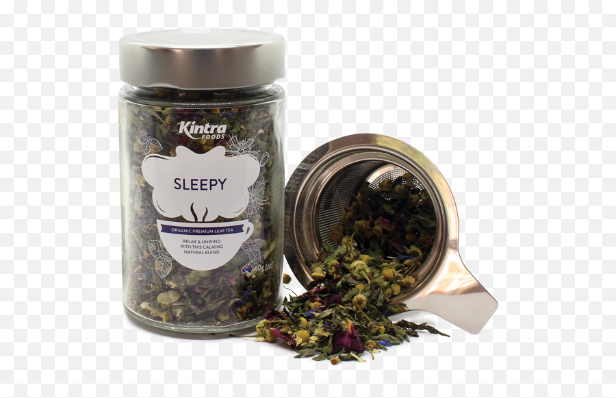 Kintra Sleepy Loose Leaf Tea - Kintra Foods Emoji,Sleepy Png