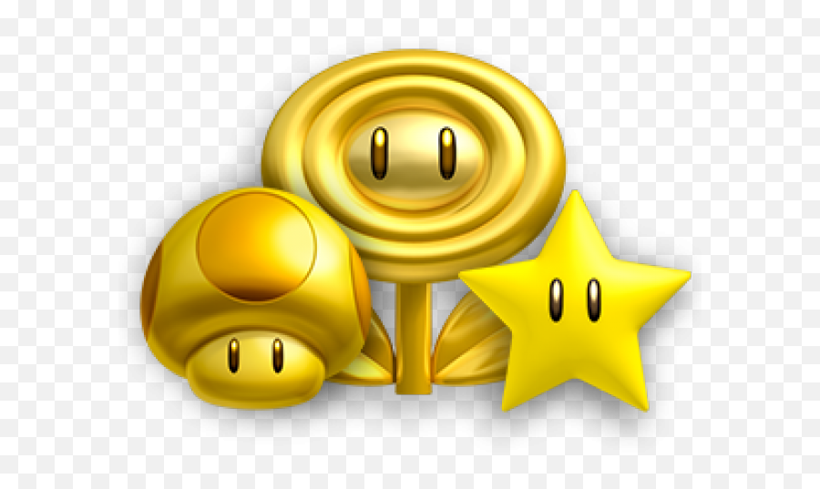 Coins Clipart Super Mario Coin - New Super Mario Bros 2 All Mario Power Ups Gold Emoji,Coins Clipart