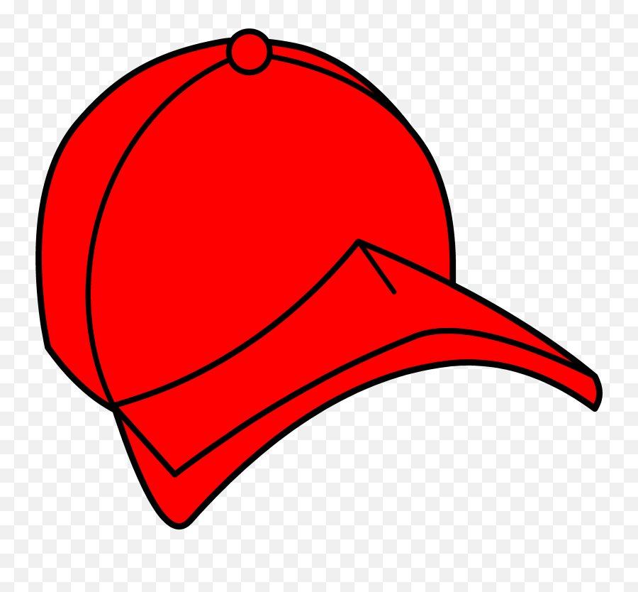 Red Clipart - Red Baseball Cap Png Clipart Emoji,Red Clipart