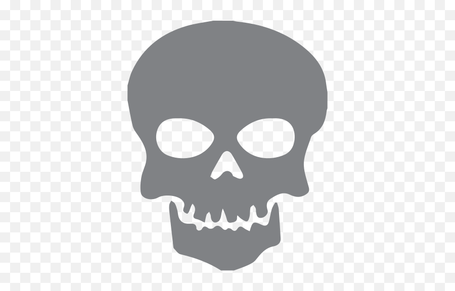 Download Hd Skull Vector I - Skull Clipart Free Png Skull Vector Emoji,Skull Clipart