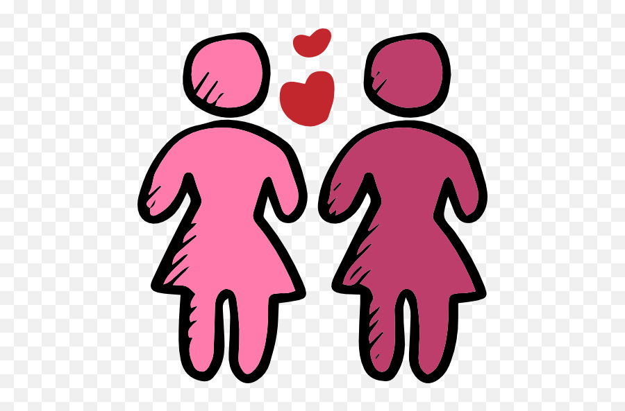 Lesbian - Lesbian Icon Png Emoji,Lesbian Clipart