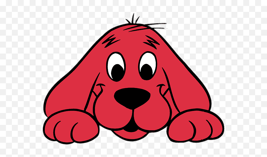 Check Out This Transparent Clifford The Big Red Dog Cute Png - Clifford The Big Red Dog Png Emoji,Dog Transparent Background