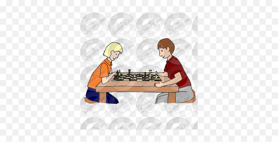 Chess Picture For Classroom Therapy - Boy Emoji,Chess Clipart