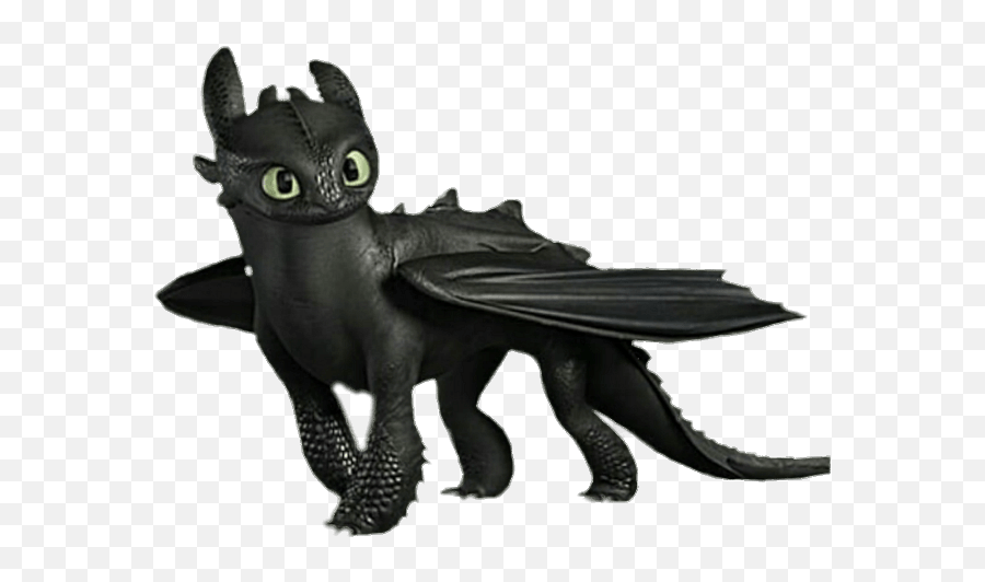 Night Fury Toothless Transparent Png - Night Fury Emoji,Toothless Png