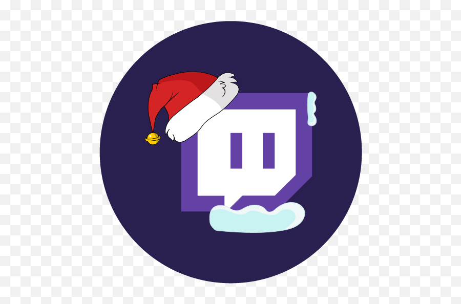 Twitch Christmas Stream Icon - Twitch Christmas Emoji,Twitch Logo