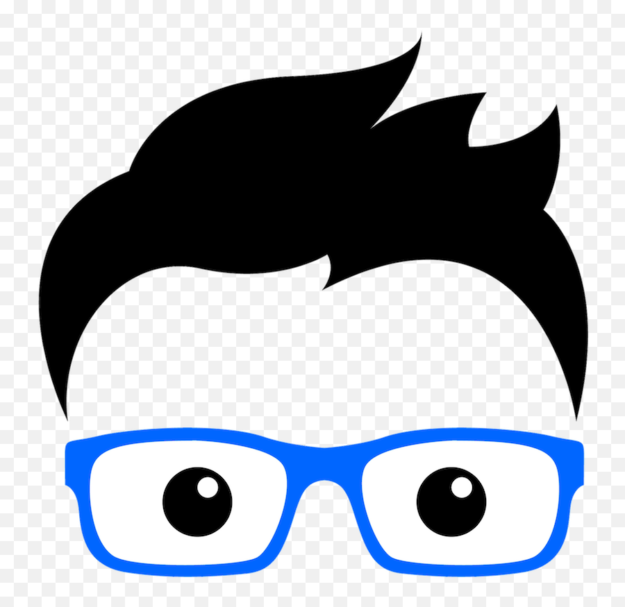The Nerd Brain Clipart - Geek Transparent Emoji,Nerd Clipart