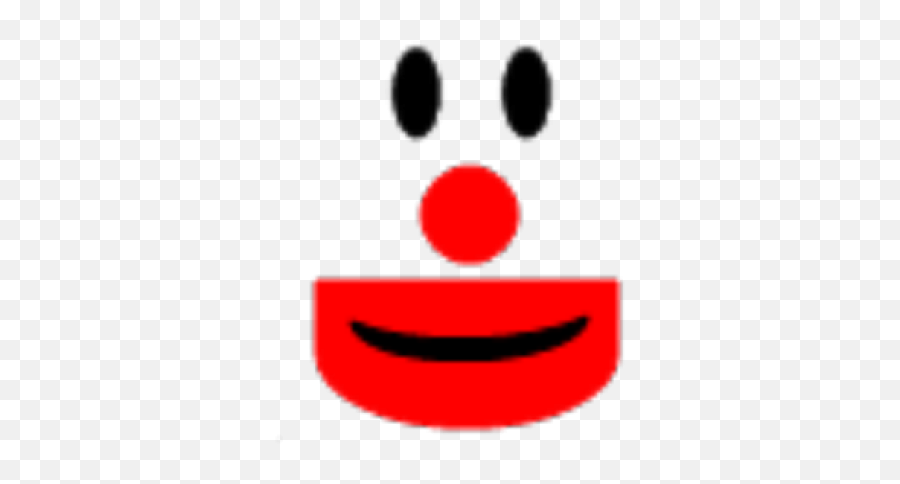 Clown Face Png - Roblox Clown Face Png Emoji,Clown Face Png