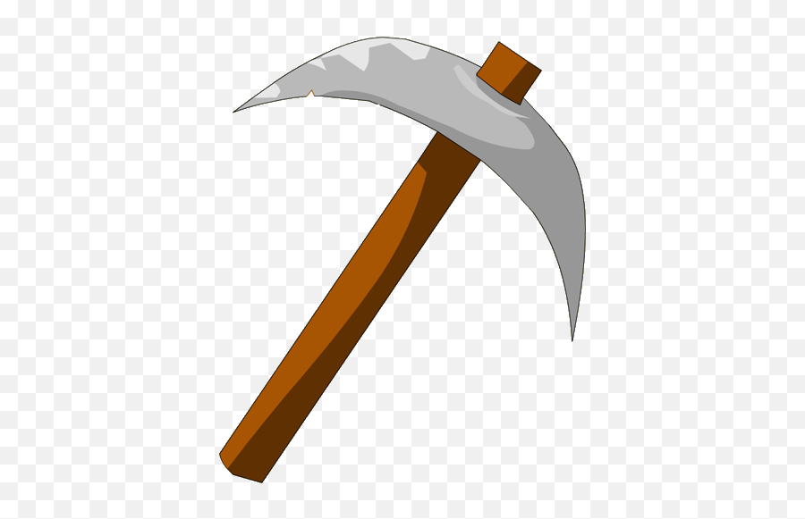 Minecraft Pickaxe Wikia Youtube Clip - Transparent Background Pickaxe Clipart Emoji,Minecraft Pickaxe Png