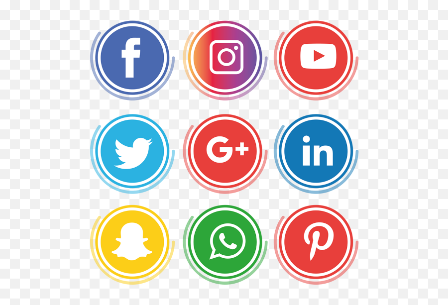 Instagram Circle Icon Png - Facebook E Instagram Logo Vector Emoji,Social Icons Png
