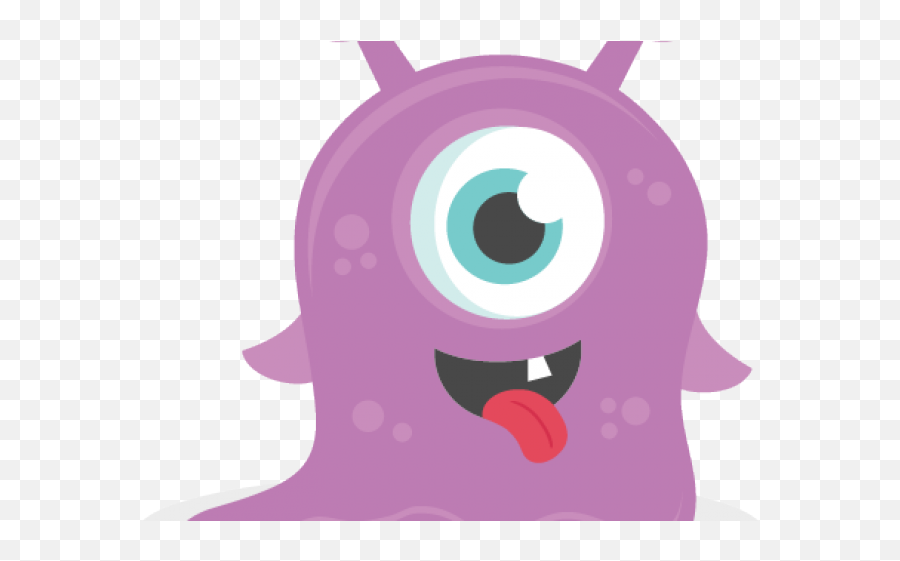 Cute Monster Clipart - Cartoon Cute Monsters Transparent Emoji,Monster Clipart