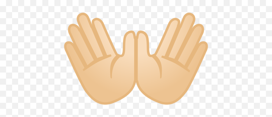 Emojipedia Hand Meaning Symbol - Emoji Png Download 512 Desenho De Mãos Abertas,Raised Hand Clipart