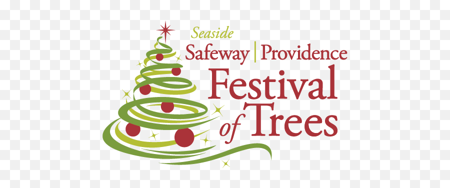 Safeway Providence Festival Of Trees Emoji,Festive Logo