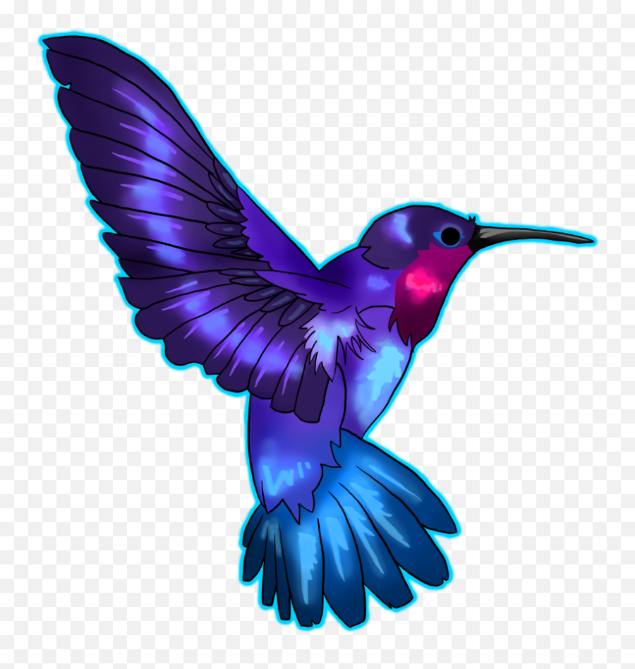 Hummingbird Clipart Watercolor - Hummingbird Tattoo Emoji,Hummingbird Clipart