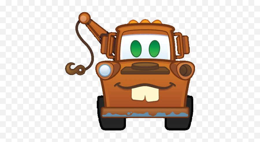 Mater Is An Emoji In Disney Emoji Blitz Mater Shows,Lightning Mcqueen Clipart