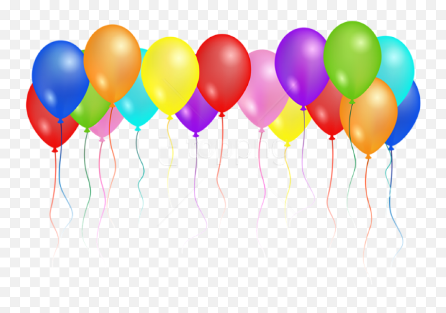 Happy Birthday Balloon Png Clipart Emoji,Birthday Balloons Clipart