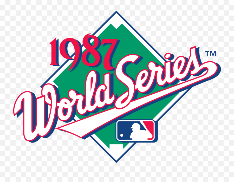 1987 World Series - 1987 World Series Logo Emoji,Twins Logo