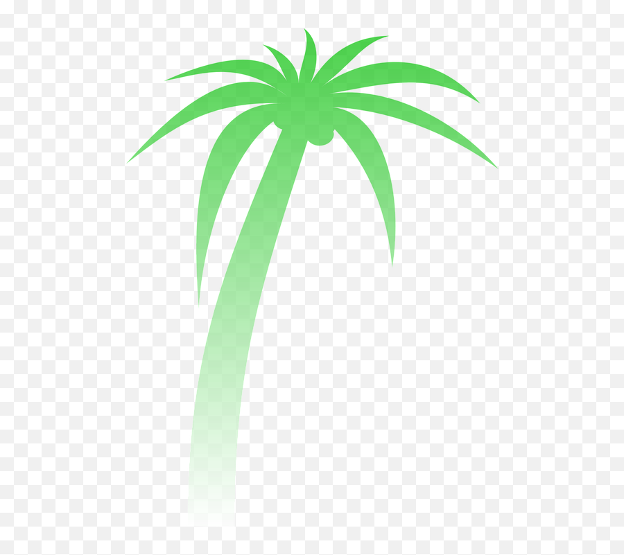 Palm Tree Gradient - Free Vector Graphic On Pixabay Emoji,Palmeras Png