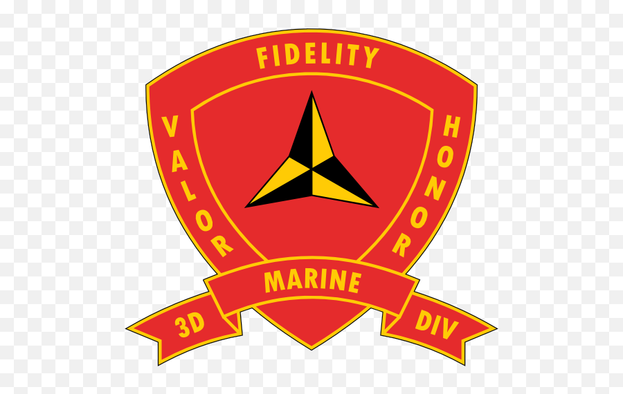 Usmc 3rd Marine Division Insignia Military Graphics Decal Emoji,Positivity Clipart