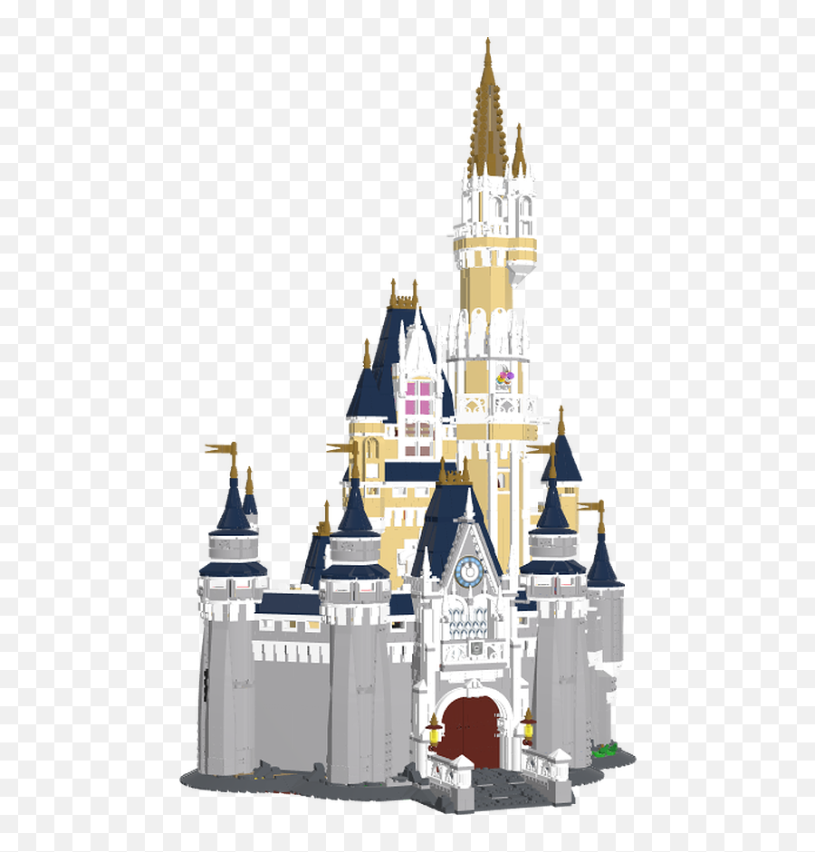 Download Walt Disney Castle Transparent - Cinderella Castle Emoji,Castle Transparent Background