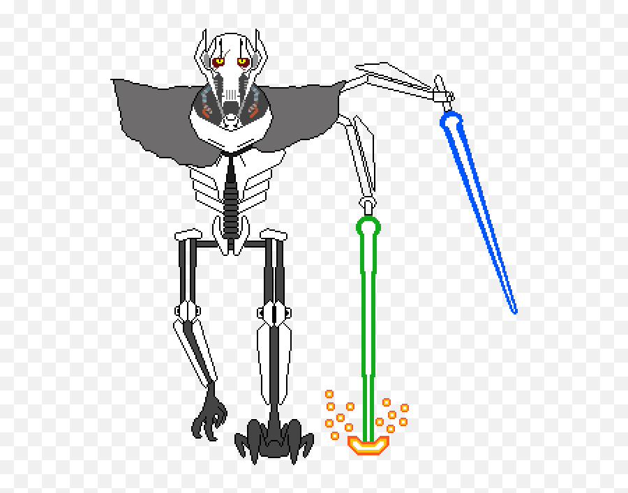 Pixilart - General Grievous By Supremeoverlord Emoji,General Grievous Png