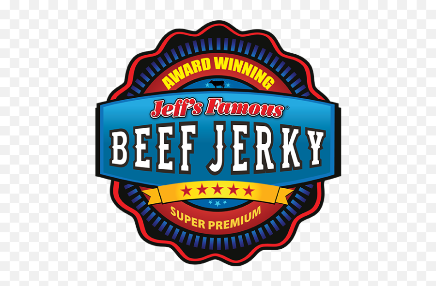 Jeffu0027s Famous Beef Jerky Official Website Emoji,Jerky Logo