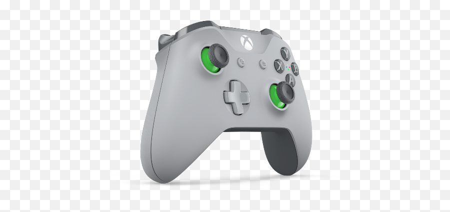 Download Xbox One Controller Green And Grey - Xbox One Grey Xbox One Controller Grey Green Emoji,Xbox Controller Png