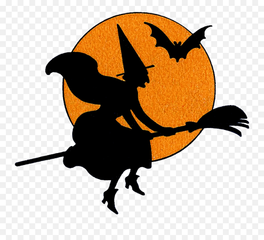 Transparent Halloween Witch Clipart - Halloween Witch Clip Art Emoji,Halloween Png