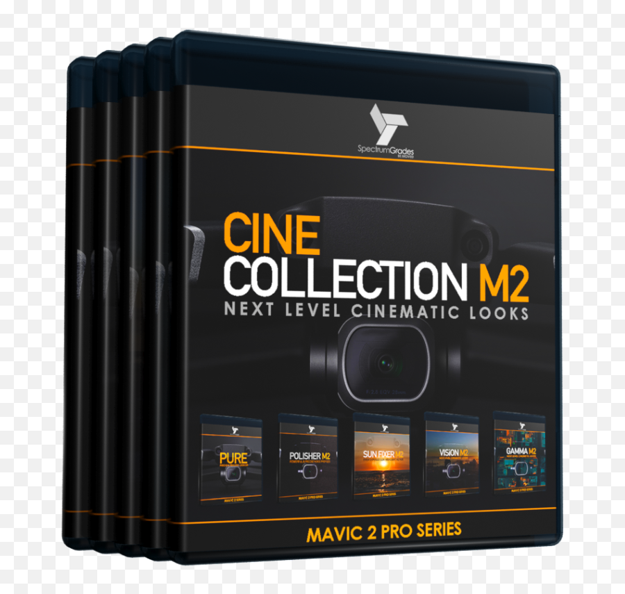 Cine Collection M2 - Dji Mavic 2 Pro Luts U0026 Tools Set Emoji,Cinematic Bars Png