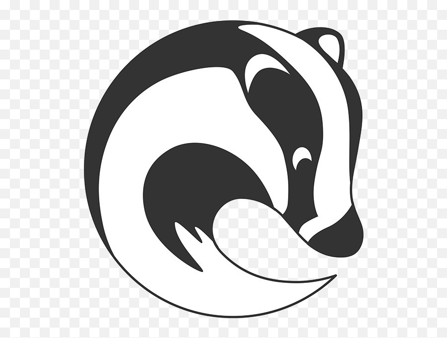 Badger Logo Images - Language Emoji,Badger Logo