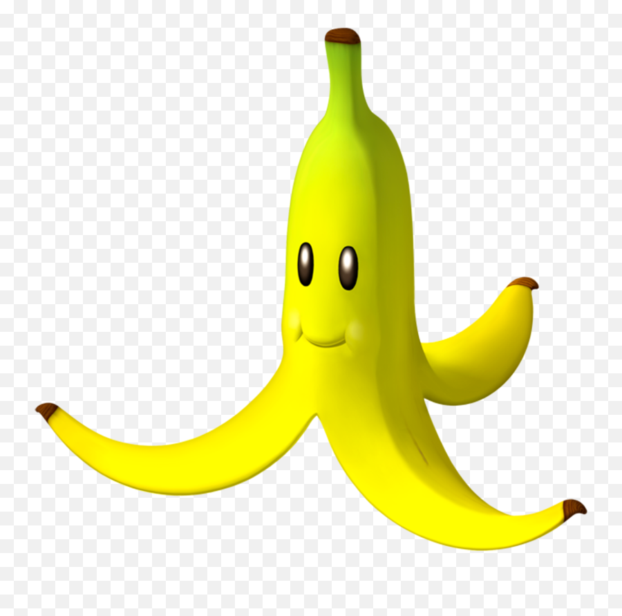 Banana Clipart Mario - Mario Kart Banana Peel Png Emoji,Banana Clipart