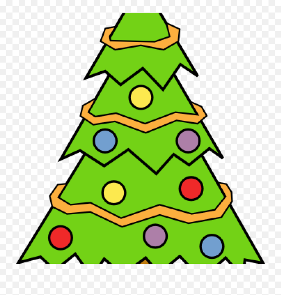 Free Clipart Christmas Tree Free - Clipart Christmas Tree Large Emoji,Christmas Trees Clipart