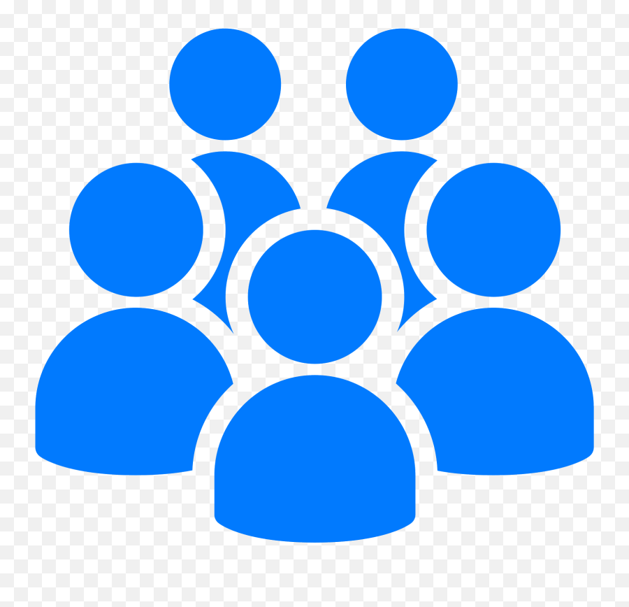 User Groups Filled Icon - Groups Icon Png Emoji,Group Icon Png