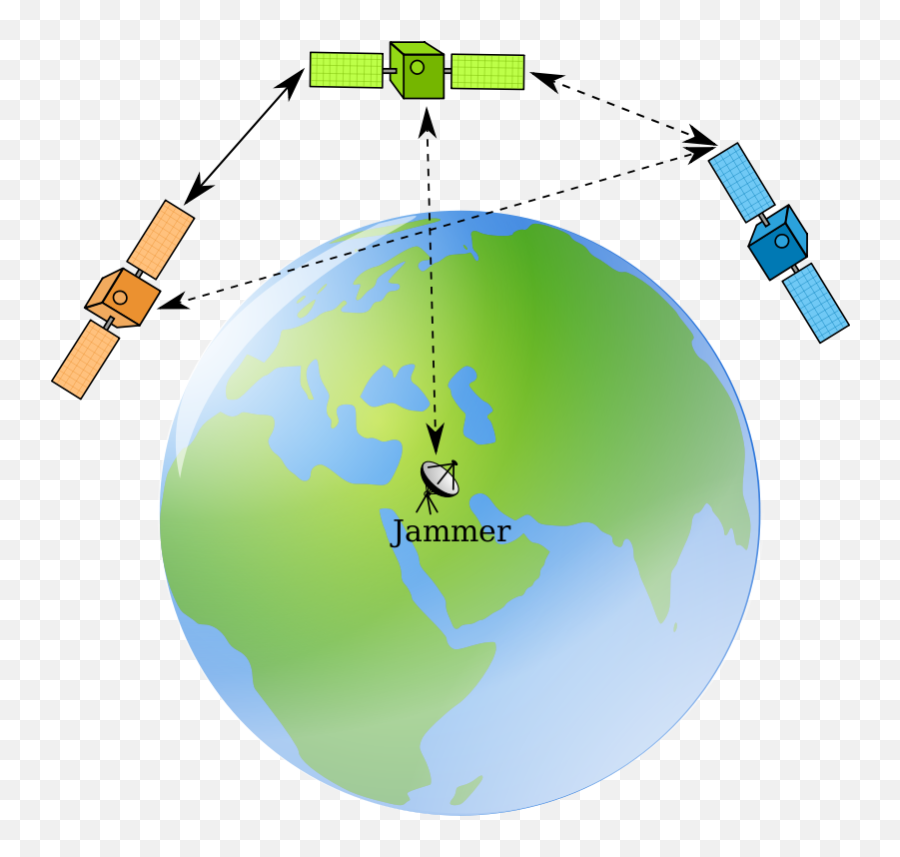 Clipart - Satellites In Communication Clipart Emoji,Satellite Clipart