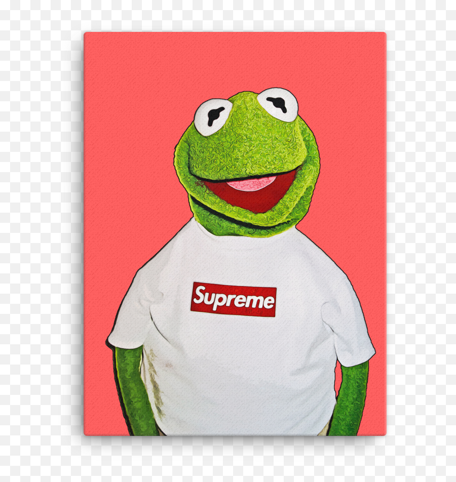 Kermit The Frog - Poster Supreme Kermit The Frog Emoji,Kermit The Frog Transparent