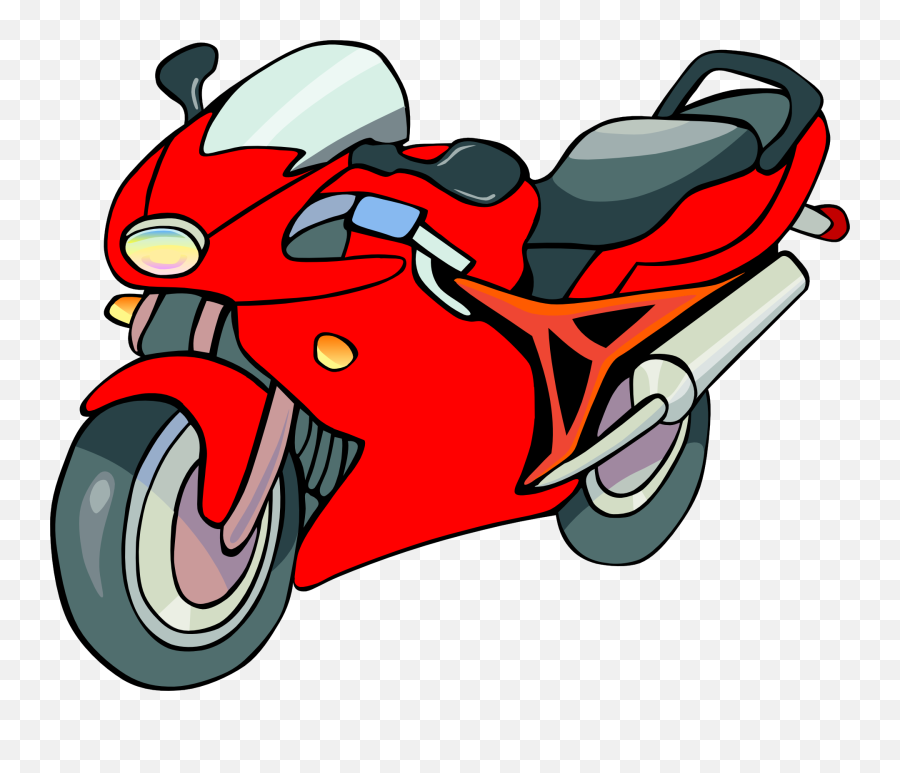 Free Clip Art - Motorcycle Clipart Emoji,Motorcycle Clipart