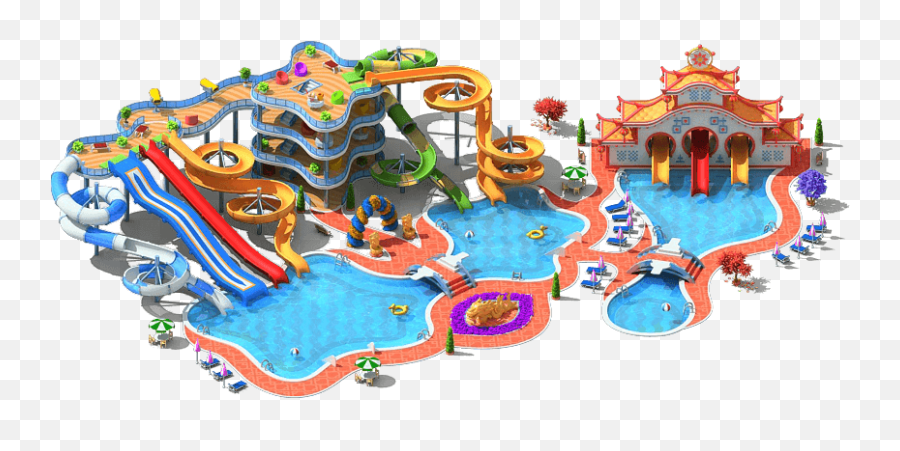 Fairytale Town Water Park Megapolis Wiki Fandom - Transparent Water Park Png Emoji,Park Png
