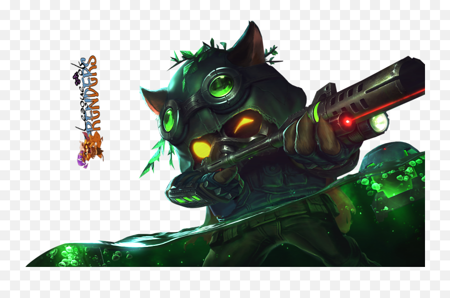 League Of Legends Teemo Skins - Omega Squad Teemo Png Emoji,Teemo Png