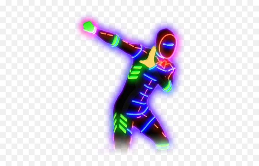 Rock Nu0027 Roll Will Take You To The Mountain Just Dance - Neon Dancer Png Emoji,Rock And Roll Png