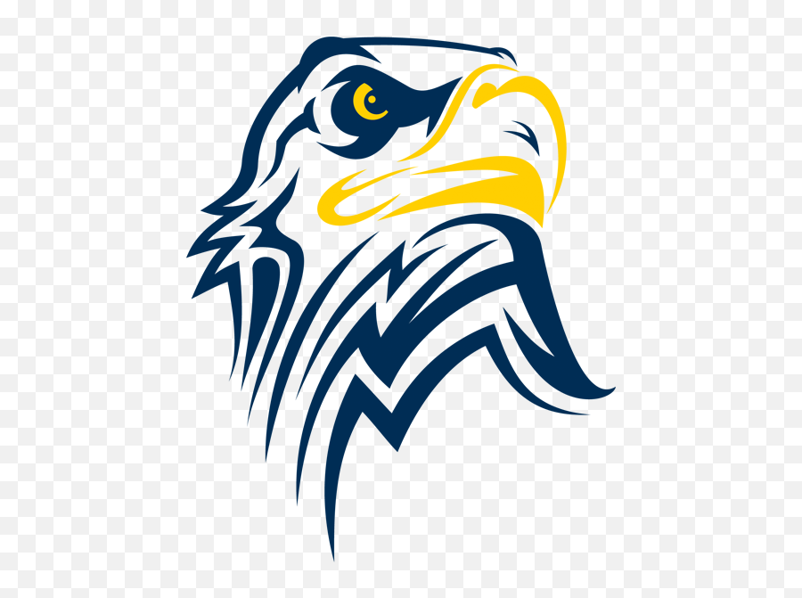Eagle Mascot Logo Clip Art Png - Mascot Logo Eagle Png Emoji,Mascot Logo